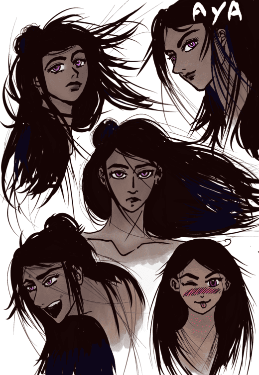 Fanart de Salomé Han author pour Les Sabres Sacrés