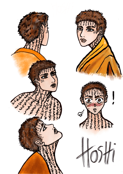 Fanart de Salomé Han author pour Les Sabres Sacrés