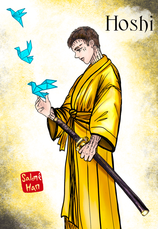 Fanart de Salomé Han author pour Les Sabres Sacrés