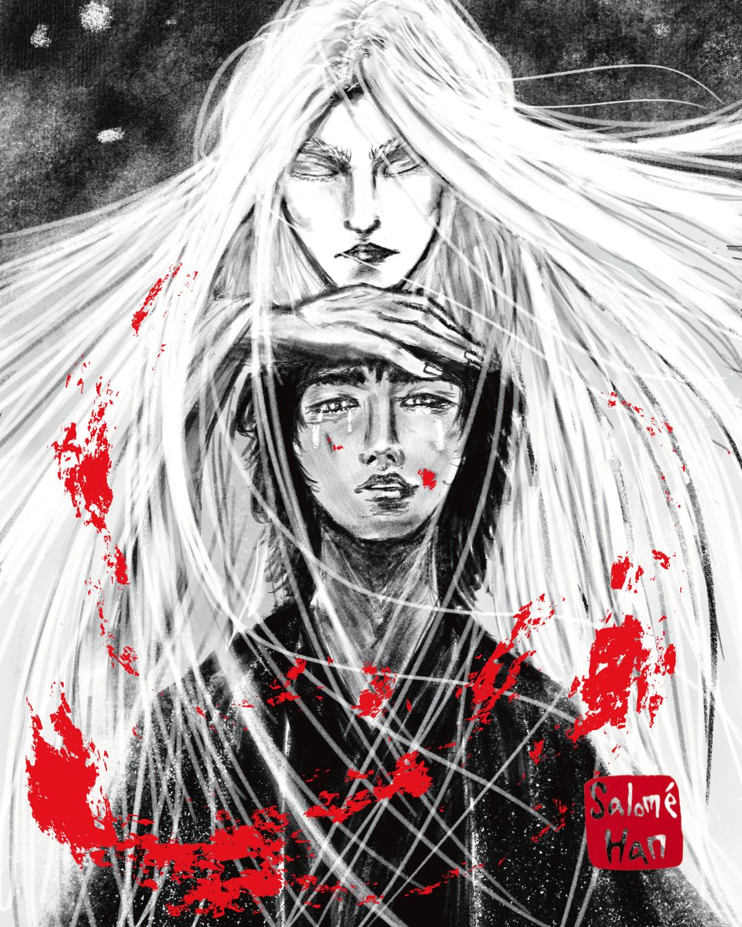 Fanart de Salomé Han pour Les Sabres Sacrés